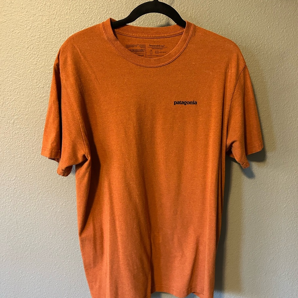 Patagonia Men's Vibrant Orange Short Sleeve Tee